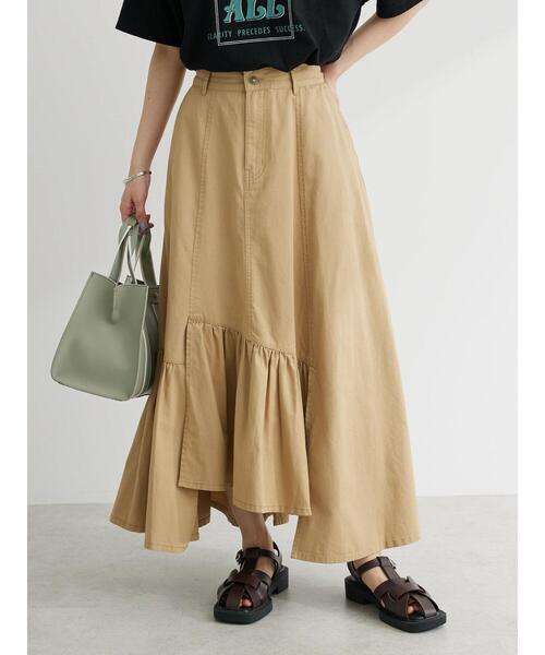 Sugar spoon(シュガースプーン)の「・SUGAR SPOON イレヘムツイルスカート(スカート・レディース・ベージュ/カーキ・FREE)」の7枚目の写真