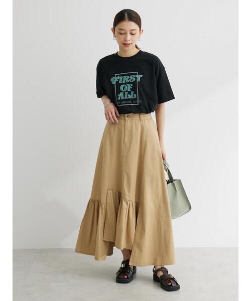 Sugar spoon(シュガースプーン)の「・SUGAR SPOON イレヘムツイルスカート(スカート・レディース・ベージュ/カーキ・FREE)」の3枚目の写真