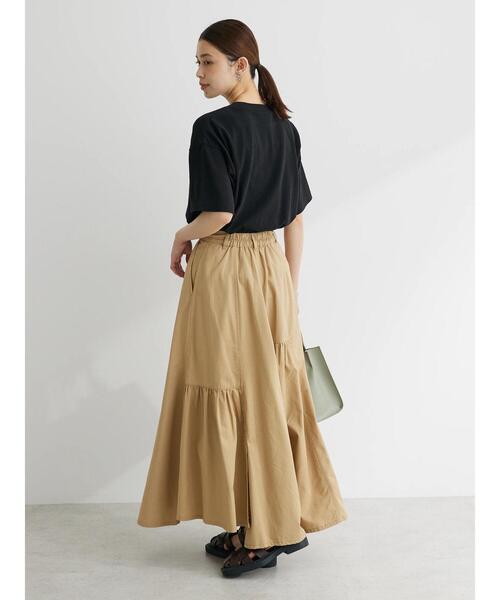 Sugar spoon(シュガースプーン)の「・SUGAR SPOON イレヘムツイルスカート(スカート・レディース・ベージュ/カーキ・FREE)」の5枚目の写真