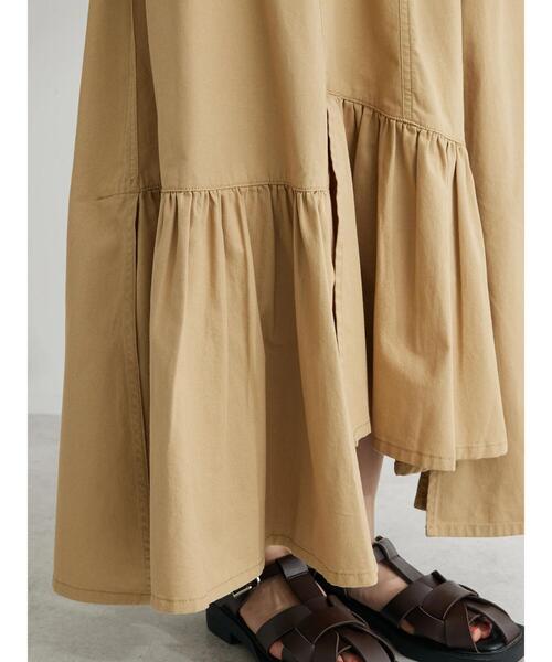 Sugar spoon(シュガースプーン)の「・SUGAR SPOON イレヘムツイルスカート(スカート・レディース・ベージュ/カーキ・FREE)」の11枚目の写真
