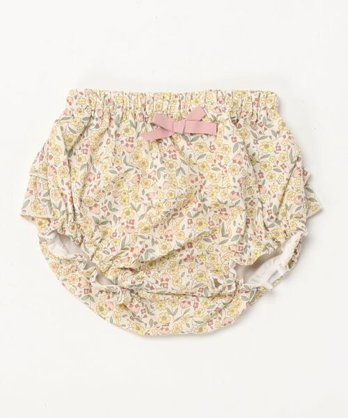 petit main（プティマイン）の「段フリルカバーパンツ（その他パンツ・キッズ・マルチ/ブルー/オフホワイト/ダークグリーン・80ｃｍ/70cm）」の7枚目の写真