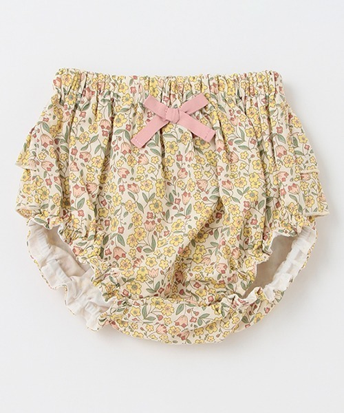 petit main（プティマイン）の「段フリルカバーパンツ（その他パンツ・キッズ・マルチ/ブルー/オフホワイト/ダークグリーン・80ｃｍ/70cm）」の10枚目の写真