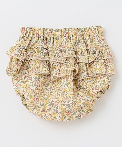 petit main（プティマイン）の「段フリルカバーパンツ（その他パンツ・キッズ・マルチ/ブルー/オフホワイト/ダークグリーン・80ｃｍ/70cm）」の13枚目の写真