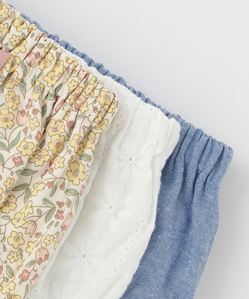 petit main（プティマイン）の「段フリルカバーパンツ（その他パンツ・キッズ・マルチ/ブルー/オフホワイト/ダークグリーン・80ｃｍ/70cm）」の15枚目の写真