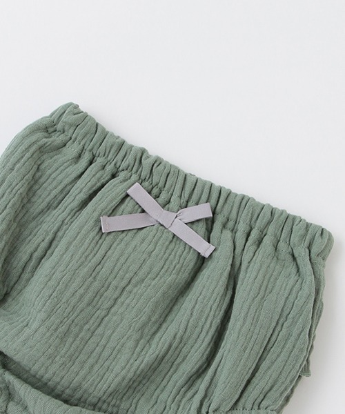 petit main（プティマイン）の「段フリルカバーパンツ（その他パンツ・キッズ・マルチ/ブルー/オフホワイト/ダークグリーン・80ｃｍ/70cm）」の16枚目の写真