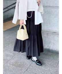 Lugnoncure | シャーリングスカート(スカート)