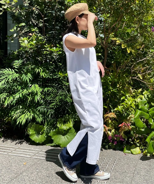 Meli rich（メリーリッチ）の「バックオープンステッチデザインワンピース（ワンピース・レディース・オフホワイト/ベージュ/ネイビー/レッド・MEDIUM）」の21枚目の写真