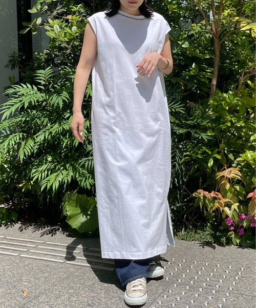 Meli rich（メリーリッチ）の「バックオープンステッチデザインワンピース（ワンピース・レディース・オフホワイト/ベージュ/ネイビー/レッド・MEDIUM）」の18枚目の写真