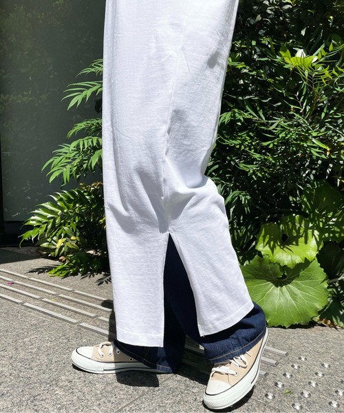 Meli rich（メリーリッチ）の「バックオープンステッチデザインワンピース（ワンピース・レディース・オフホワイト/ベージュ/ネイビー/レッド・MEDIUM）」の14枚目の写真