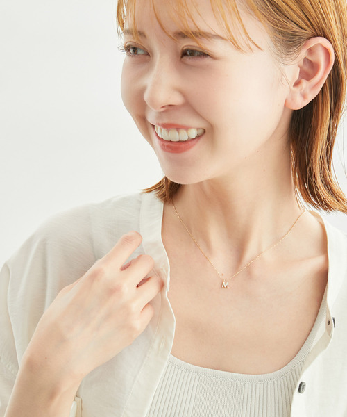 ROPE' PICNIC（ロペピクニック）の「イニシャルモチーフプチペンダント（ネックレス・レディース・ゴールド系その他/ゴールド/その他1/その他2/その他3/ゴールド系その他2・FREE）」の10枚目の写真