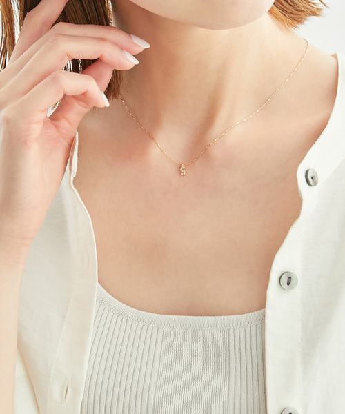 ROPE' PICNIC（ロペピクニック）の「イニシャルモチーフプチペンダント（ネックレス・レディース・ゴールド系その他/ゴールド/その他1/その他2/その他3/ゴールド系その他2・FREE）」の11枚目の写真