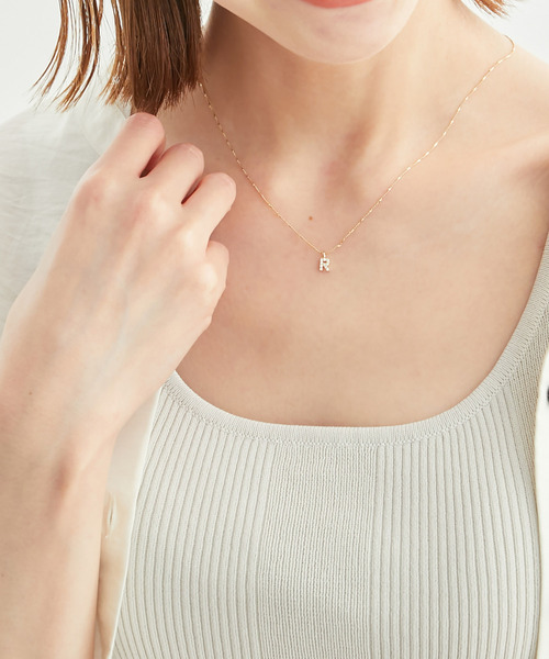 ROPE' PICNIC（ロペピクニック）の「イニシャルモチーフプチペンダント（ネックレス・レディース・ゴールド系その他/ゴールド/その他1/その他2/その他3/ゴールド系その他2・FREE）」の12枚目の写真