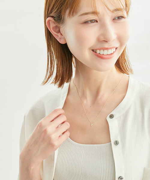 ROPE' PICNIC（ロペピクニック）の「イニシャルモチーフプチペンダント（ネックレス・レディース・ゴールド系その他/ゴールド/その他1/その他2/その他3/ゴールド系その他2・FREE）」の13枚目の写真