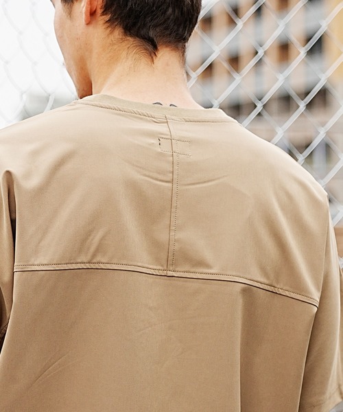 KAVU（カブー）の「KAVU/カブー SHELTECH SHIRTS Tシャツ/カットソー/半袖 シェルテック/吸水速乾/接触冷感 19821264（Tシャツ/カットソー・メンズ・ベージュ/ブラック・L/S/M）」の13枚目の写真