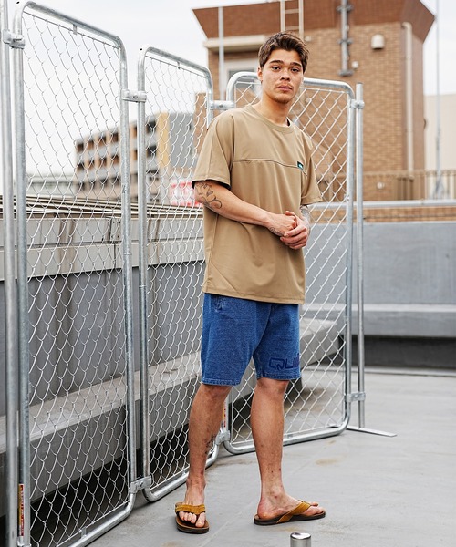 KAVU（カブー）の「KAVU/カブー SHELTECH SHIRTS Tシャツ/カットソー/半袖 シェルテック/吸水速乾/接触冷感 19821264（Tシャツ/カットソー・メンズ・ベージュ/ブラック・L/S/M）」の14枚目の写真