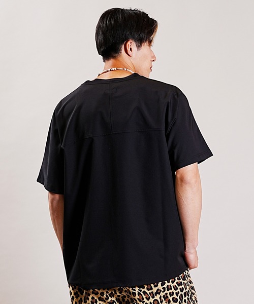 KAVU（カブー）の「KAVU/カブー SHELTECH SHIRTS Tシャツ/カットソー/半袖 シェルテック/吸水速乾/接触冷感 19821264（Tシャツ/カットソー・メンズ・ベージュ/ブラック・L/S/M）」の19枚目の写真