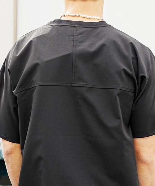 KAVU（カブー）の「KAVU/カブー SHELTECH SHIRTS Tシャツ/カットソー/半袖 シェルテック/吸水速乾/接触冷感 19821264（Tシャツ/カットソー・メンズ・ベージュ/ブラック・L/S/M）」の4枚目の写真