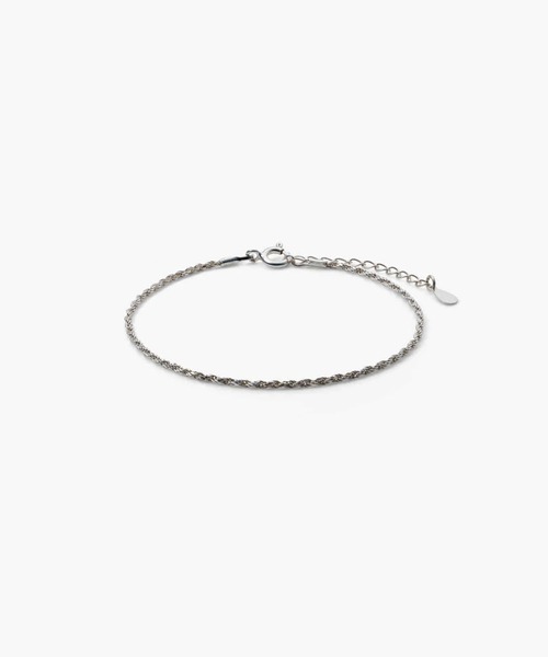 ドーターズジュエリー DAUGHTERS ツイストチェーンブレスレット シルバー daughters jewelry（ドーターズジュエリー）の「[ドーターズ