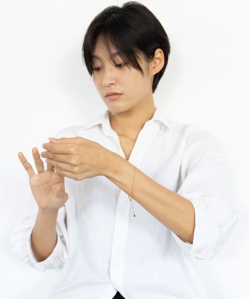 ドーターズジュエリー DAUGHTERS ツイストチェーンブレスレット シルバー daughters jewelry（ドーターズジュエリー）の「[ドーターズ