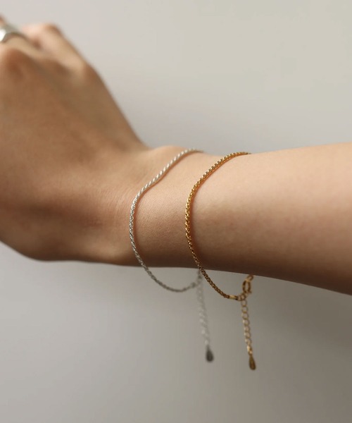 ドーターズジュエリー DAUGHTERS ツイストチェーンブレスレット シルバー daughters jewelry（ドーターズジュエリー）の「[ドーターズ