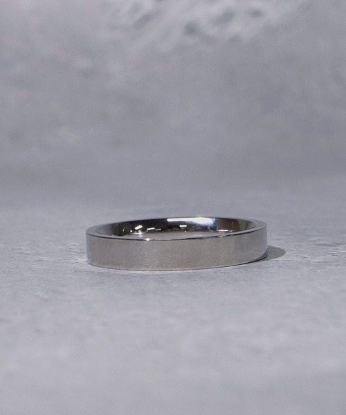 SBG（エスビー）の「SBG フラットバンドリング（リング・メンズ・シルバー/シルバー系その他・13号/18号/16号）」の2枚目の写真
