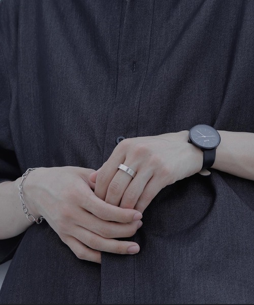 SBG（エスビー）の「SBG フラットバンドリング（リング・メンズ・シルバー/シルバー系その他・13号/18号/16号）」の7枚目の写真