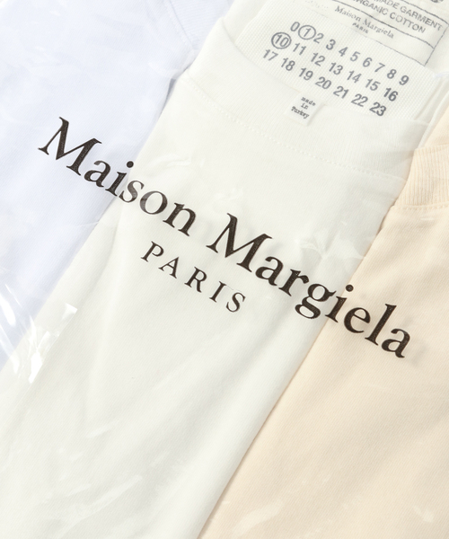Maison Margiela（メゾンマルジェラ）の「【MAISON MARGIELA / メゾン マルジェラ】 T-SHIRT 3 PACK（Tシャツ/カットソー・メンズ・ブラック/ホワイト・LARGE/X-LARGE）」の6枚目の写真