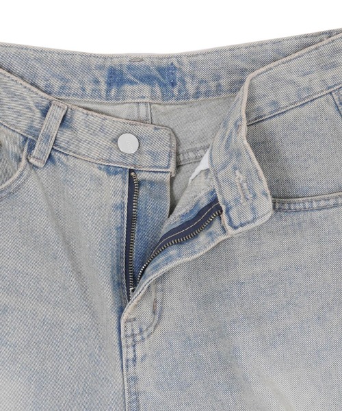 Figments(フィグメンツ)の「ダメージデニムパンツ(デニムパンツ・レディース・ライトブルー・SMALL/MEDIUM)」の11枚目の写真