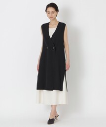 EPOCA（エポカ）の「【La maglia estate】バックメッシュ ロングジレ