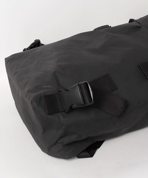 macromauro（マクロマウロ）の「【macro mauro】 Wallase&Murron Special Order / KAOS SMALL - BELT / PAINT COTTON（バックパック/リュック・メンズ・ブラック・FREE）」の7枚目の写真