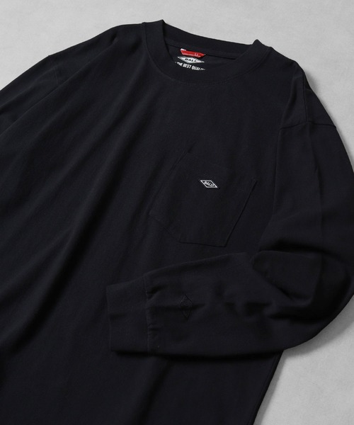 BALL(ボール)の「BALL ヘビーウェイトポケ付きロングスリーブBIGTシャツ(Tシャツ/カットソー・メンズ・ホワイト/オフホワイト/モカ/ブルー/ブラック×レッド/チャコール/ブラック×ブラック・M/L/LL/S)」の1枚目の写真