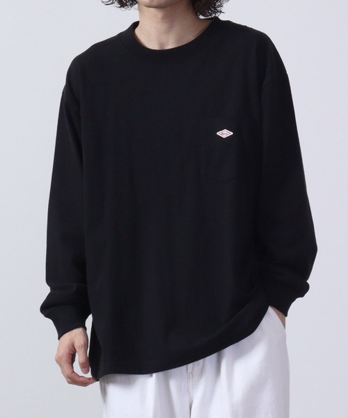 BALL(ボール)の「BALL ヘビーウェイトポケ付きロングスリーブBIGTシャツ(Tシャツ/カットソー・メンズ・ホワイト/オフホワイト/モカ/ブルー/ブラック×レッド/チャコール/ブラック×ブラック・M/L/LL/S)」の13枚目の写真