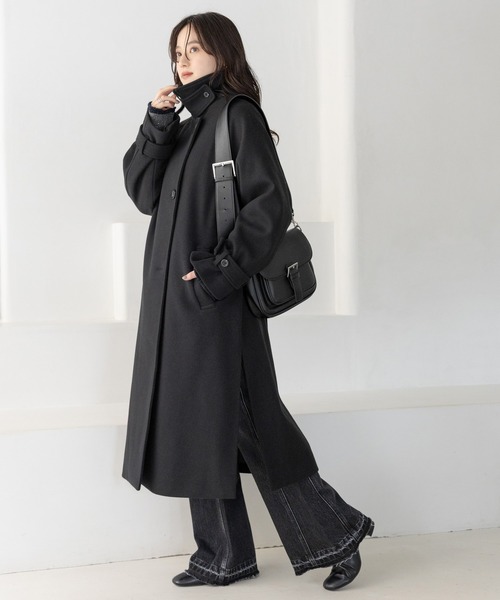 RAGEBLUE（レイジブルー）の「シンセティックレザー/ショルダーバック（ショルダーバッグ・レディース・ブラック/ネイビー/ホワイト・FREE）」の4枚目の写真