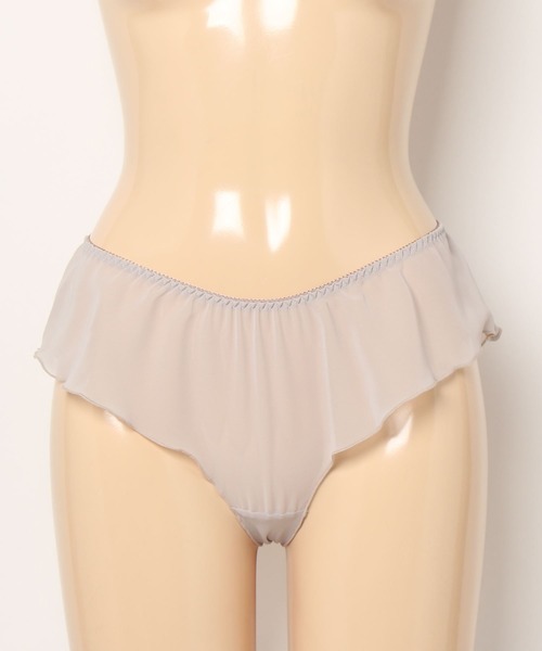 ANNEBRA（アンブラ）の「Pleat プリーツベビードール＆ショーツ（ワンピース・レディース・ベージュ/ライトブルー・M/L）」の15枚目の写真