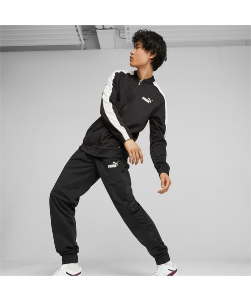 PUMA(プーマ)の「PUMA プーマ メンズ ベースボール トリコット トレーニングスーツ 上下セッ(ジャージ・メンズ・ネイビー/グレー/ブラック・MEDIUM/LARGE/SMALL/X-LARGE/XX-LARGE)」の16枚目の写真