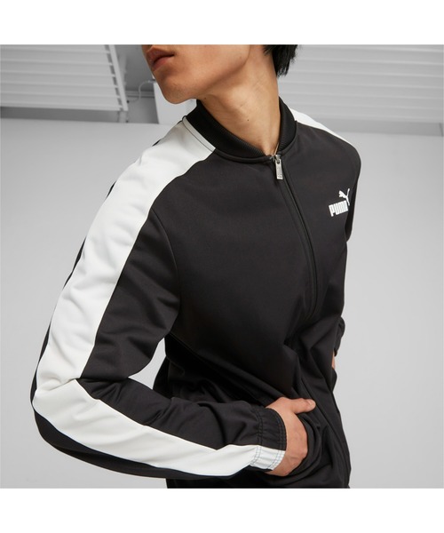 PUMA(プーマ)の「PUMA プーマ メンズ ベースボール トリコット トレーニングスーツ 上下セッ(ジャージ・メンズ・ネイビー/グレー/ブラック・MEDIUM/LARGE/SMALL/X-LARGE/XX-LARGE)」の9枚目の写真