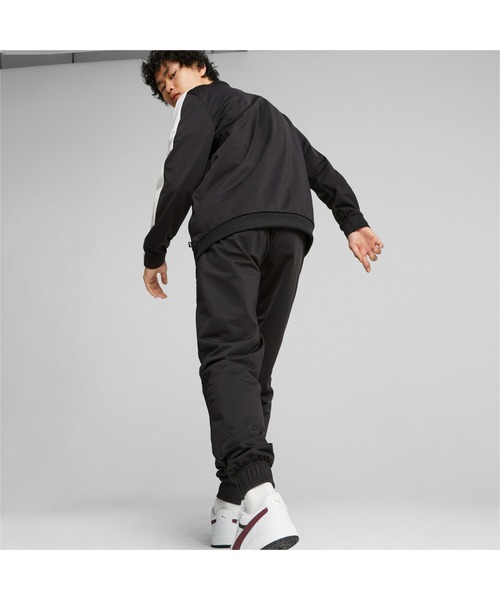 PUMA(プーマ)の「PUMA プーマ メンズ ベースボール トリコット トレーニングスーツ 上下セッ(ジャージ・メンズ・ネイビー/グレー/ブラック・MEDIUM/LARGE/SMALL/X-LARGE/XX-LARGE)」の4枚目の写真