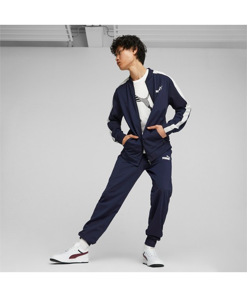 PUMA(プーマ)の「PUMA プーマ メンズ ベースボール トリコット トレーニングスーツ 上下セッ(ジャージ・メンズ・ネイビー/グレー/ブラック・MEDIUM/LARGE/SMALL/X-LARGE/XX-LARGE)」の21枚目の写真