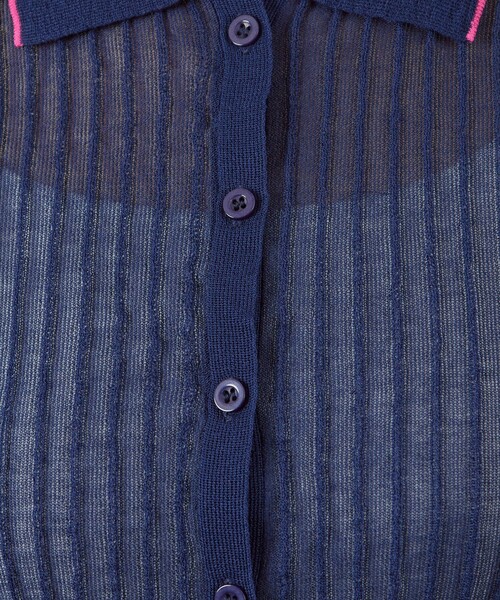 Firsthand(ファーストハンド)の「Firsthand/ファーストハンド コンパクトシアーニットカーディガン(カーディガン/ボレロ・レディース・ピンク/ネイビー/サックスブルー・FREE)」の16枚目の写真