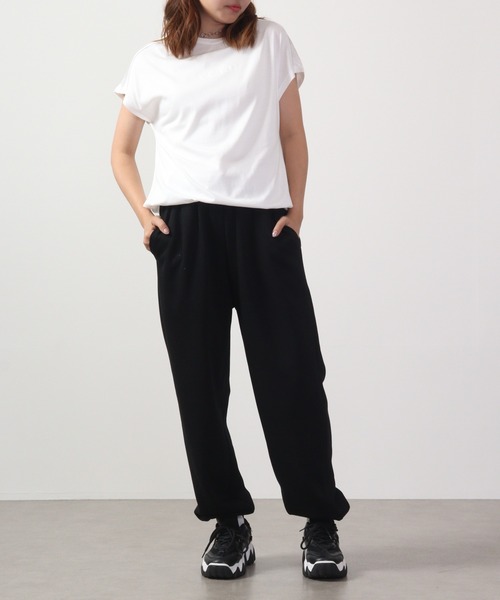 DIMENSIONE danza（ディメンシオーネ ダンツァ）の「DIMENSIONE danza フレンチスリーブデザイントップス（Tシャツ/カットソー・レディース・オフホワイト・L/XS/M/S）」の6枚目の写真