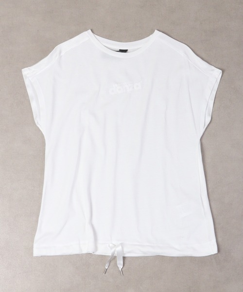DIMENSIONE danza（ディメンシオーネ ダンツァ）の「DIMENSIONE danza フレンチスリーブデザイントップス（Tシャツ/カットソー・レディース・オフホワイト・L/XS/M/S）」の7枚目の写真