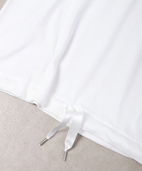 DIMENSIONE danza（ディメンシオーネ ダンツァ）の「DIMENSIONE danza フレンチスリーブデザイントップス（Tシャツ/カットソー・レディース・オフホワイト・L/XS/M/S）」の9枚目の写真