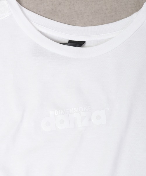 DIMENSIONE danza（ディメンシオーネ ダンツァ）の「DIMENSIONE danza フレンチスリーブデザイントップス（Tシャツ/カットソー・レディース・オフホワイト・L/XS/M/S）」の10枚目の写真
