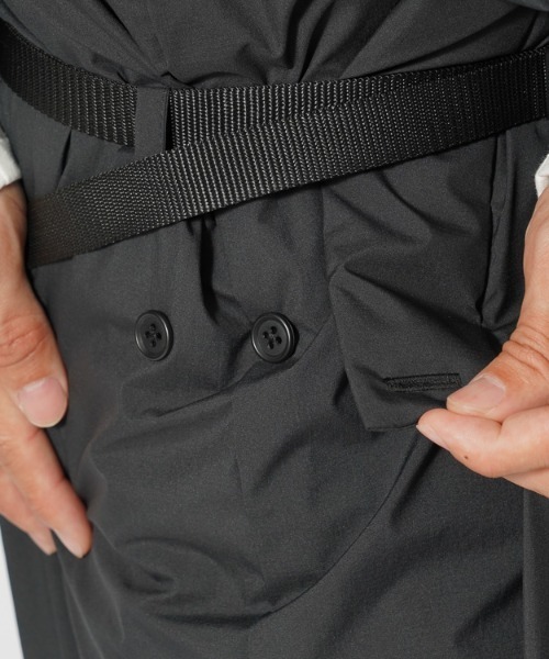 Snow Peak(スノーピーク)の「OUTDOOR KIMONO 2L Octa オクタ(着物・メンズ・ブルー系その他/ブラック・L/M/S/XL)」の16枚目の写真