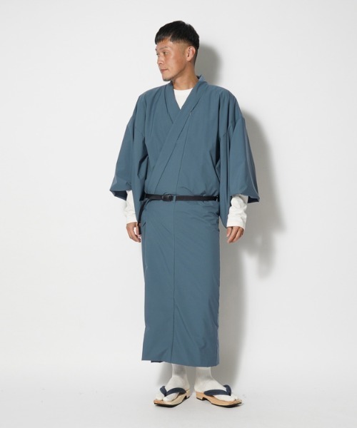 Snow Peak(スノーピーク)の「OUTDOOR KIMONO 2L Octa オクタ(着物・メンズ・ブルー系その他/ブラック・L/M/S/XL)」の7枚目の写真