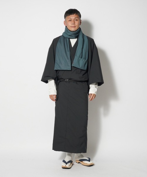 Snow Peak(スノーピーク)の「OUTDOOR KIMONO 2L Octa オクタ(着物・メンズ・ブルー系その他/ブラック・L/M/S/XL)」の5枚目の写真