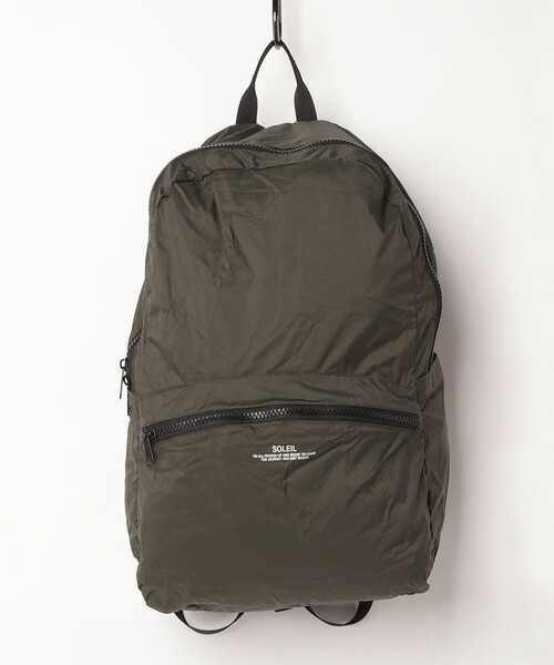 fredy emue（フレディエミュ）の「ポケッタブルエアーデイパック（バックパック/リュック・レディース・オリーブ/グレー/ブラック・FREE）」の7枚目の写真