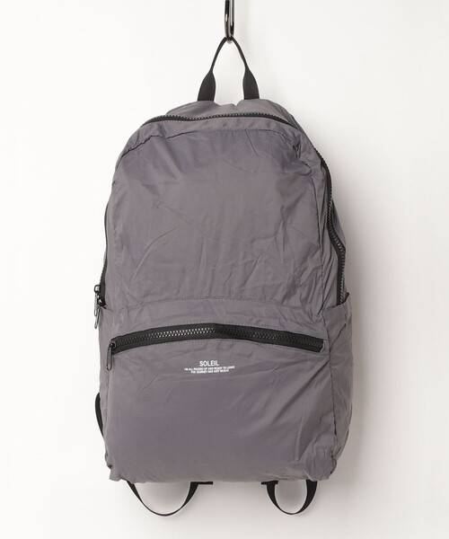 fredy emue（フレディエミュ）の「ポケッタブルエアーデイパック（バックパック/リュック・レディース・オリーブ/グレー/ブラック・FREE）」の8枚目の写真