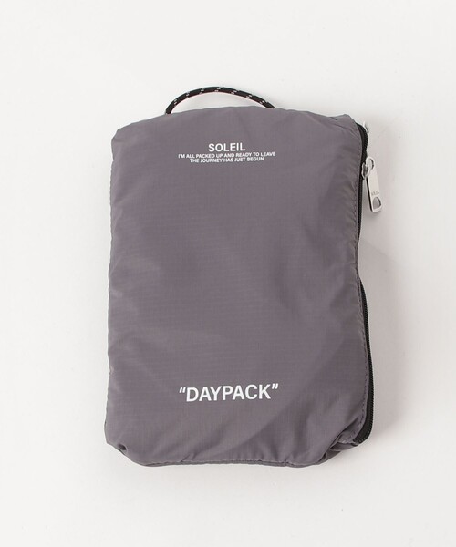 fredy emue（フレディエミュ）の「ポケッタブルエアーデイパック（バックパック/リュック・レディース・オリーブ/グレー/ブラック・FREE）」の15枚目の写真