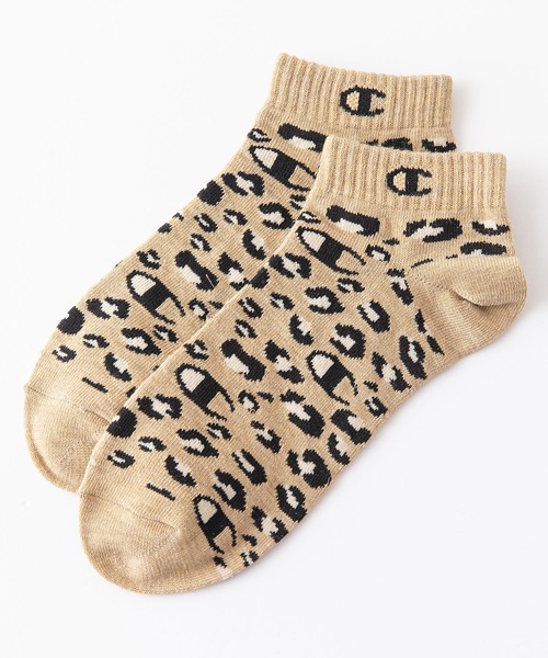 Champion（チャンピオン）の「【CHAMPION/チャンピオン】Wアニマル柄　3P　スニーカーソックス　抗菌防臭機能　CWSCY402　靴下　3足組　ノンパイル　C ODORLESSR（シーオドレス）（ソックス/靴下・レディース・その他/その他1・SMALL）」の5枚目の写真